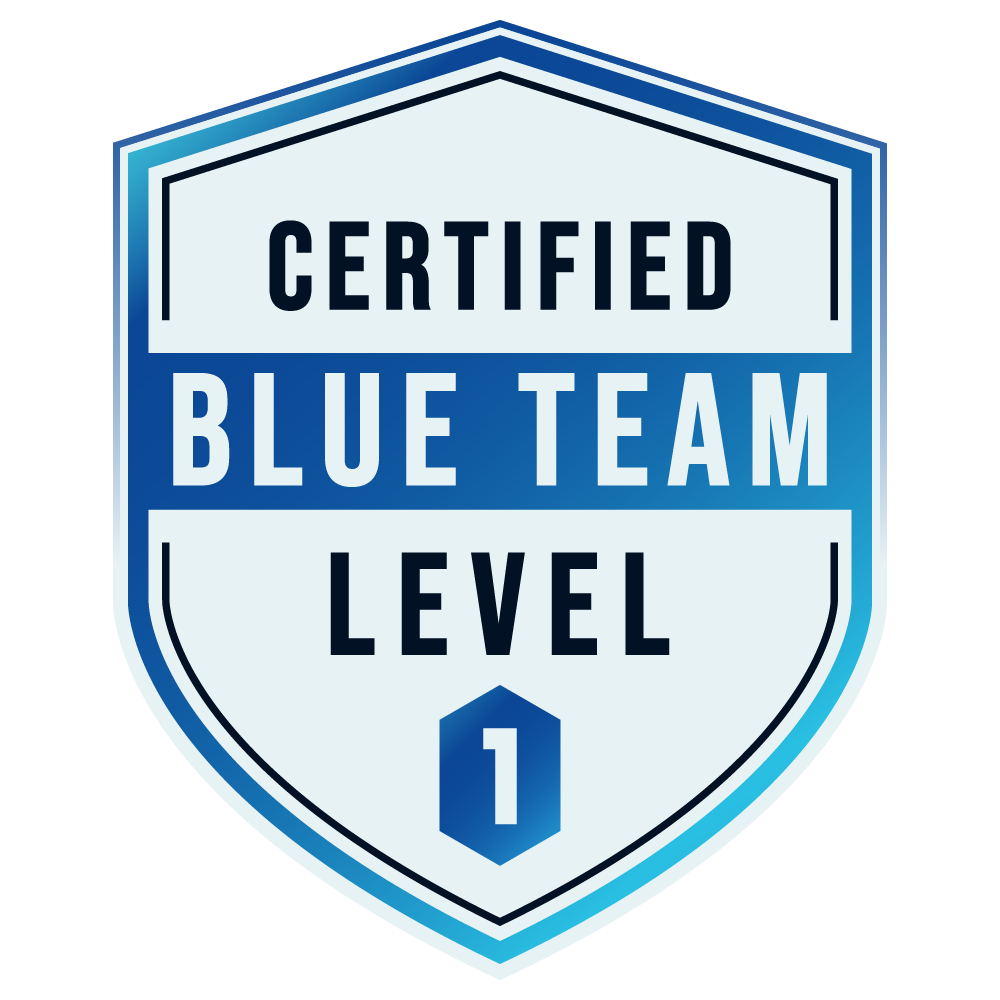 BlueTeam Level 1